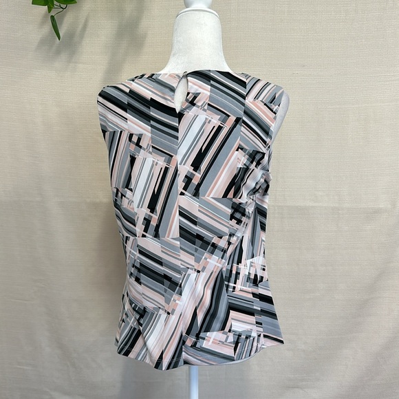 Calvin Klein Black Blouse with Elegant Design - Picture 3 of 4